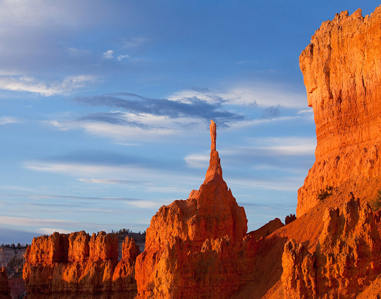 Familiar Bryce Canyon National Park Hoodoo Falls From Grace