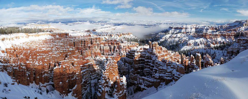 At Last, A Good News Story About U.S. National Parks As Snow Brings Jaw-Dropping Sights